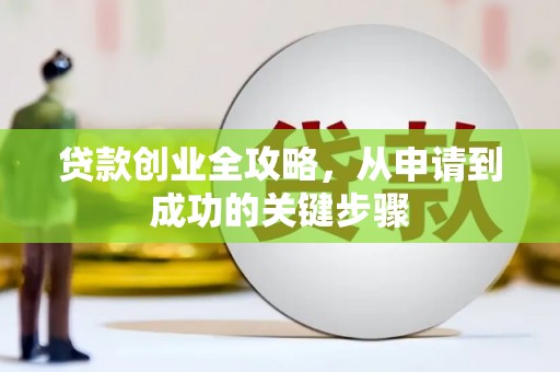 凤泉贷款创业全攻略，从申请到成功的关键步骤