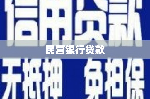 凤泉民营银行贷款