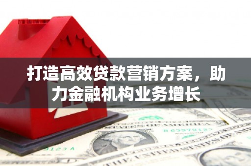 凤泉打造高效贷款营销方案，助力金融机构业务增长