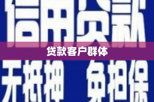 凤泉贷款客户群体