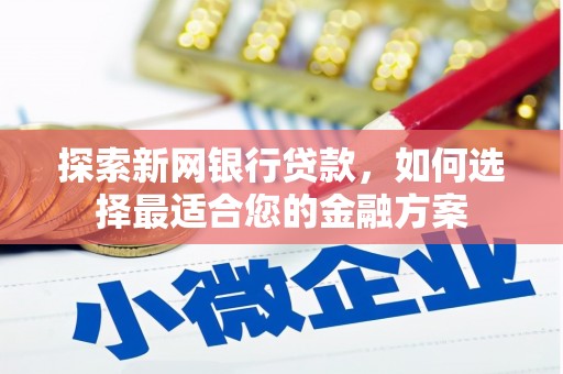 凤泉探索新网银行贷款，如何选择最适合您的金融方案