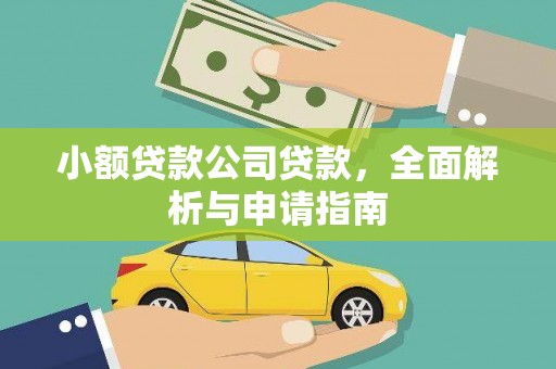 凤泉小额贷款公司贷款，全面解析与申请指南