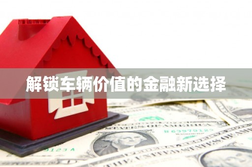 凤泉解锁车辆价值的金融新选择