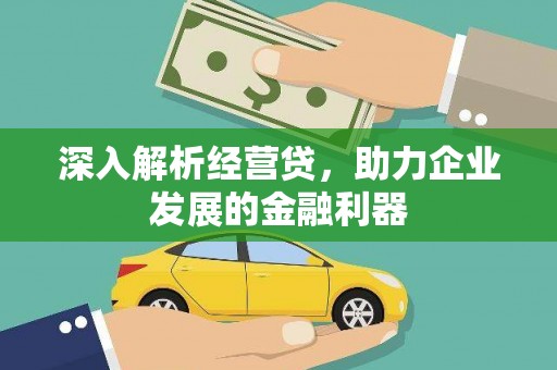 凤泉深入解析经营贷，助力企业发展的金融利器