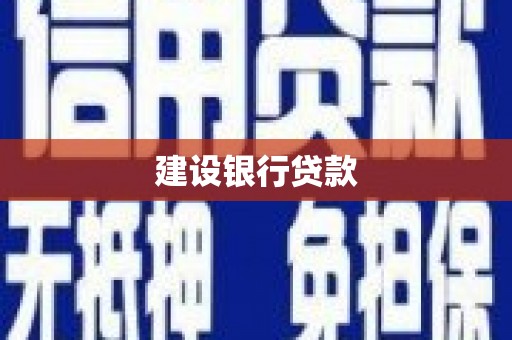 凤泉建设银行贷款