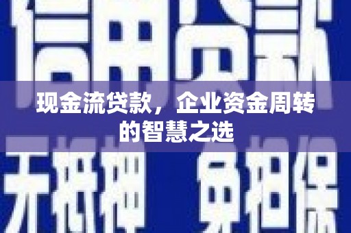 凤泉现金流贷款，企业资金周转的智慧之选