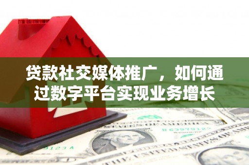 凤泉贷款社交媒体推广，如何通过数字平台实现业务增长