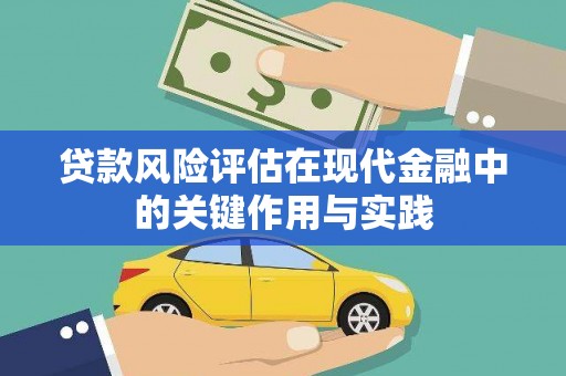 凤泉贷款风险评估在现代金融中的关键作用与实践