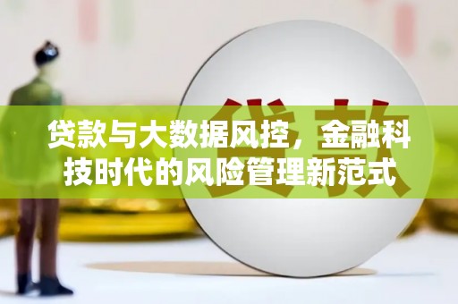 凤泉贷款与大数据风控，金融科技时代的风险管理新范式