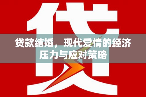 凤泉贷款结婚，现代爱情的经济压力与应对策略