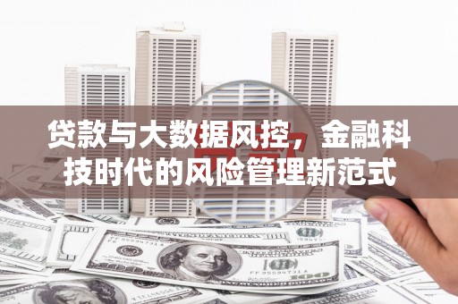 凤泉贷款与大数据风控，金融科技时代的风险管理新范式
