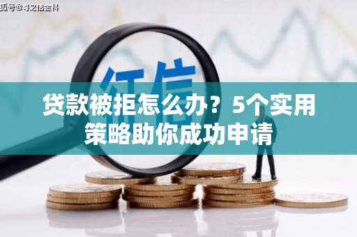 凤泉贷款被拒怎么办？5个实用策略助你成功申请