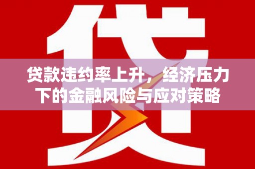 凤泉贷款违约率上升，经济压力下的金融风险与应对策略
