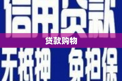 凤泉贷款购物