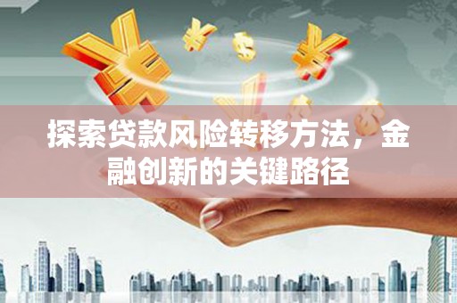 凤泉探索贷款风险转移方法，金融创新的关键路径