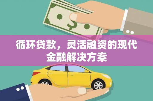 凤泉循环贷款，灵活融资的现代金融解决方案