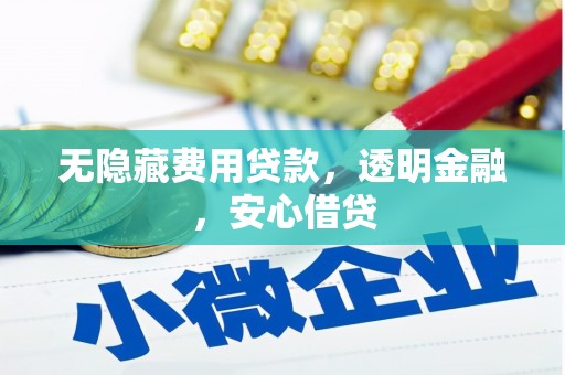 凤泉无隐藏费用贷款，透明金融，安心借贷