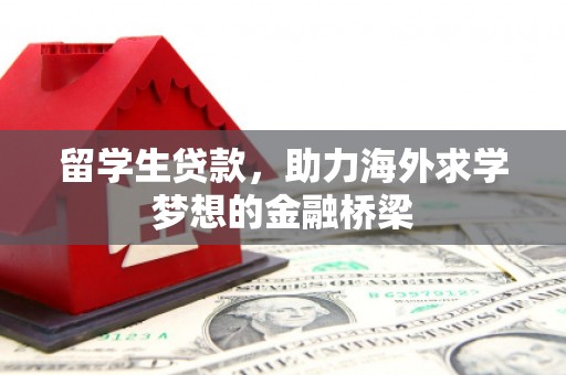 凤泉留学生贷款，助力海外求学梦想的金融桥梁
