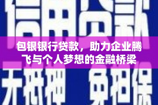 凤泉包银银行贷款，助力企业腾飞与个人梦想的金融桥梁
