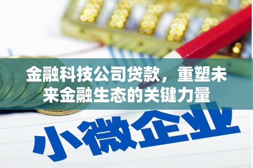 凤泉金融科技公司贷款，重塑未来金融生态的关键力量