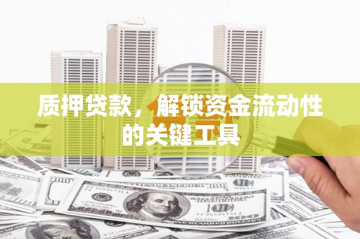凤泉质押贷款，解锁资金流动性的关键工具
