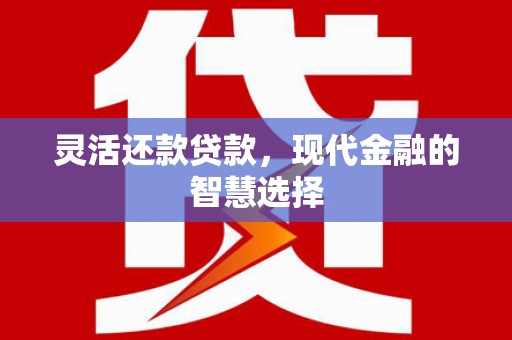 凤泉灵活还款贷款，现代金融的智慧选择