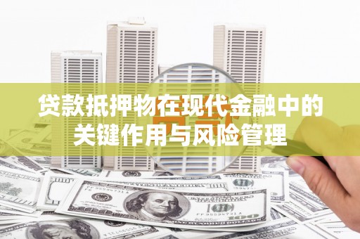 凤泉贷款抵押物在现代金融中的关键作用与风险管理