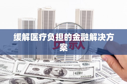 凤泉缓解医疗负担的金融解决方案