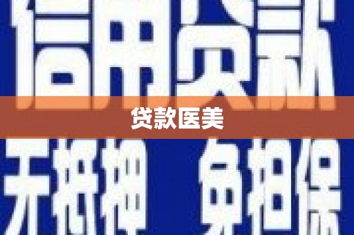 凤泉贷款医美
