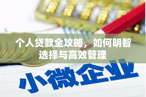 凤泉个人贷款全攻略，如何明智选择与高效管理