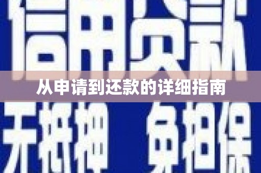 凤泉从申请到还款的详细指南