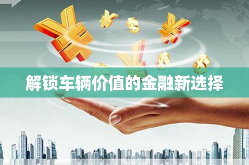 凤泉解锁车辆价值的金融新选择