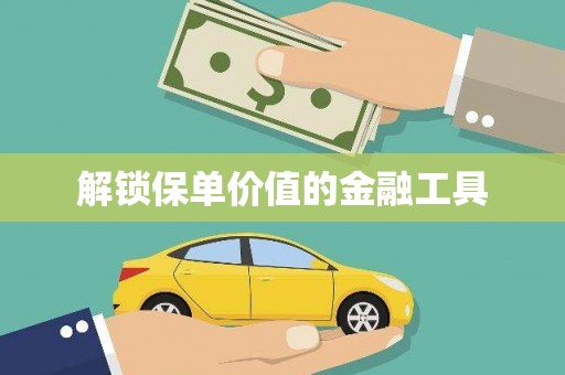 凤泉解锁保单价值的金融工具
