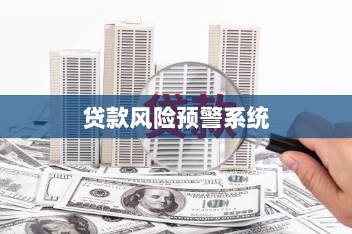 凤泉贷款风险预警系统