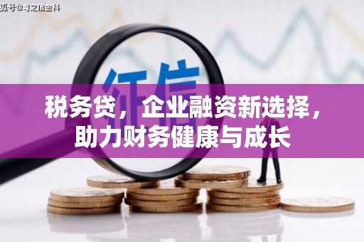 凤泉税务贷，企业融资新选择，助力财务健康与成长